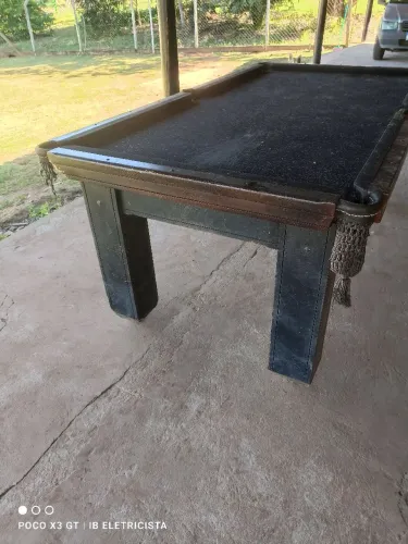 Mesa de sinuca para pequenas reforma