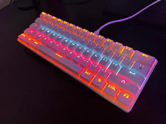 Teclado mecânico k61