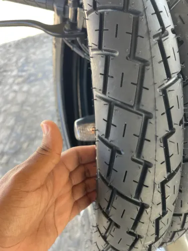 Oportunidade Pneu novo traseiro moto