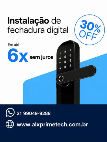 Instalação fechadura eletrônica.