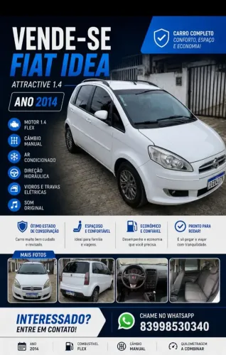 Fiat Idea Attractive 1.4 Fire Flex 8V 5P 2014