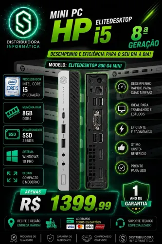 Mini PC HP Elitedesktop 800 G4 Mini