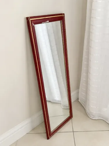 Espelho corpo interio (115x45cm) com moldura