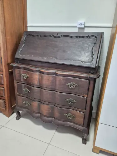 Cômoda papeleira escrivaninha Biro 1930 / móvel antigo relíquia