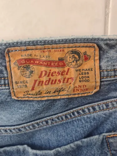 calça jeans diesel vintage y2k