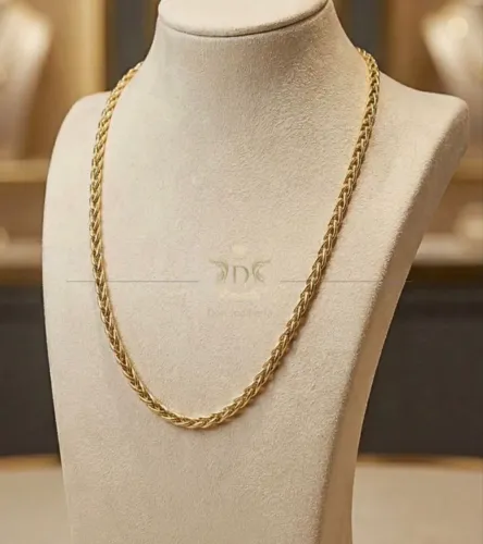 Corrente Palmeira em Ouro 18k 750