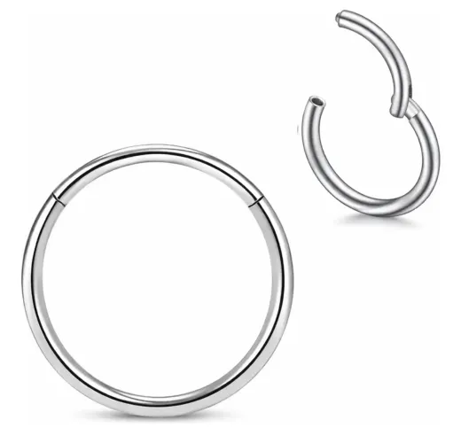 Piercing argola de titânio