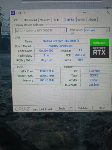 Ryzen 7 5700x3d + RTX 3060TI 8GB