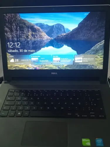 Notebook Dell completo perfeito