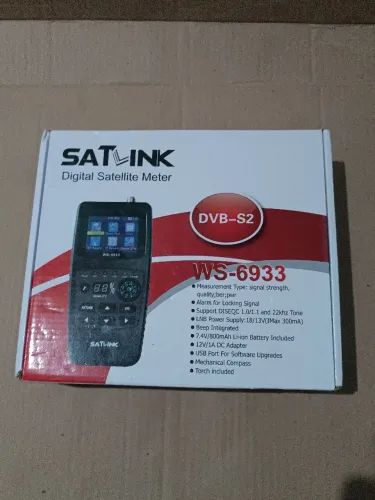 Localizador de Satélite Satlink Ws 6933 Dvb-s2 (ACM)