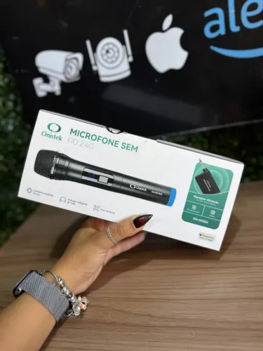 Microfone Sem Fio 2.4G Onistek