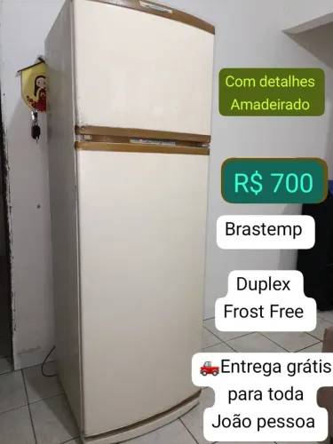 Geladeira Brastemp duplex Frost Free com entrega grátis para toda João Pessoa 