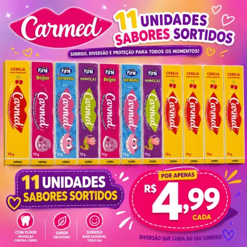 Carmed Creme Dental por Apenas R$ 4,99!