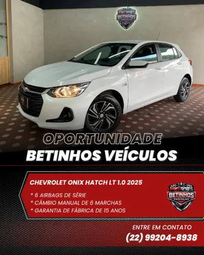 Chevrolet Onix Hatch LT 1.0 12V Flex Mec. 4P 2025