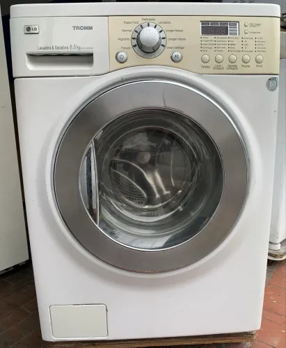 Lava e seca LG 8.5 kg 110 volts usada