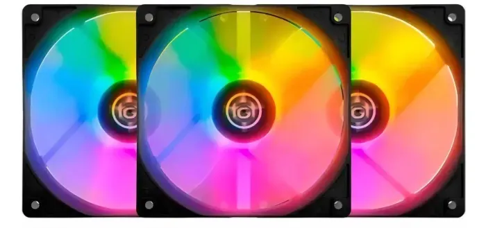 ? KIT 3 COOLERS RGB - DEIXE SEU PC COM + ESTILO!