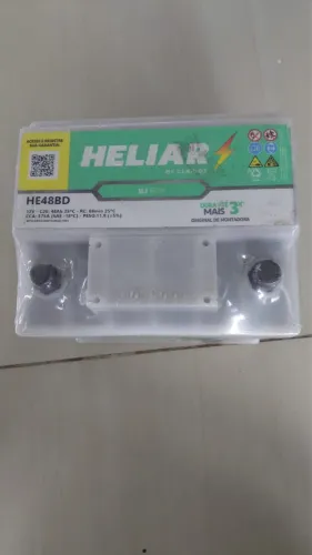 Bateria Heliar 48Ah na Garantia - R$ 300