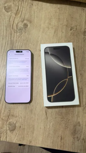 IPHONE 16 pro max 1TB Novinho 