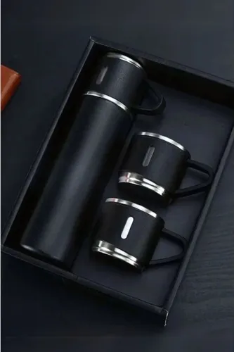 Kit garrafa de café +3 canecas