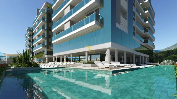 Apartamento na Torre Pacific - Ocean Home Club - Gov. Celso Ramos - SC