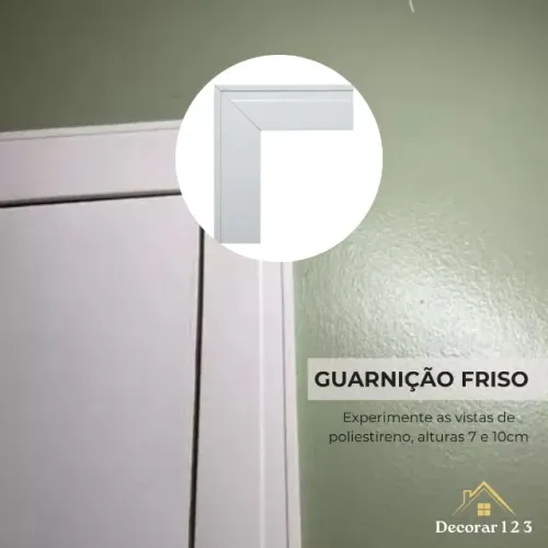 GUARNIÇÃO DE PORTA 7CM - R$18,16/M DIRETO DA DISTRIBUIDORA
