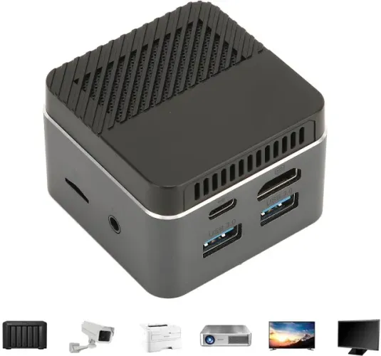 Mini Pc Gmktec kb1 Intel j4125  Memória 8gb / 512gb nve