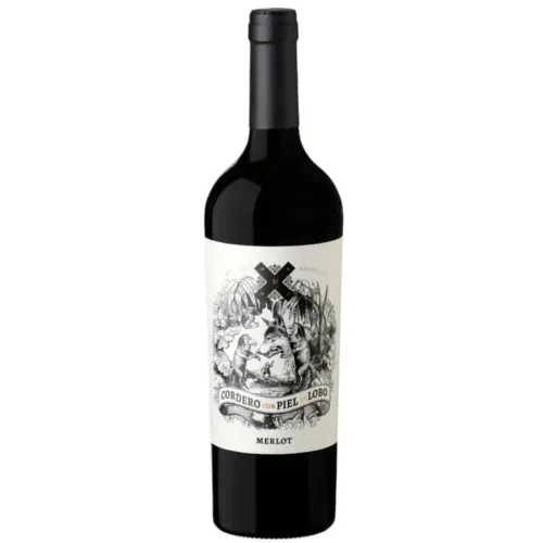 Vinho Tinto Argentino Cordero con Piel de Lobo Merlot 750ml