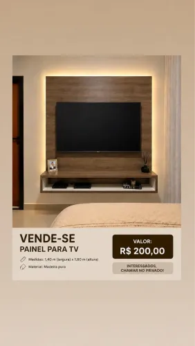 Vende painel pra televisão