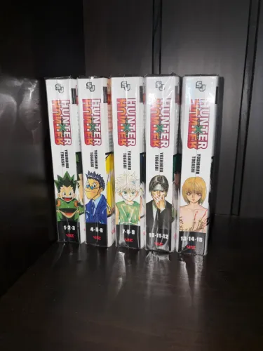 Hunter x hunter mangá coleção 