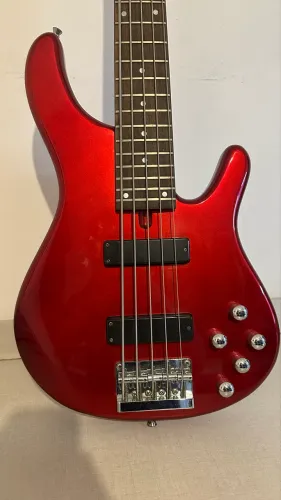 Contrabaixo Tagima Millenium 5 vermelho