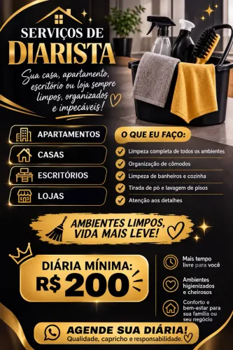 Diarista e personal organizer