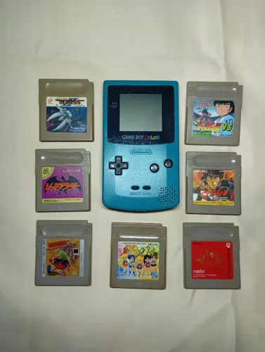 Game boy color + jogos