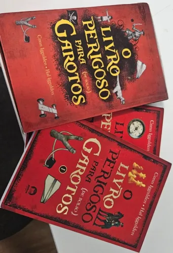Livros: Box Livro Perigoso para Garotos