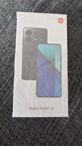 Redmi note 13 midinght black novo lacrado na caixa