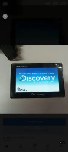 GPS Discovery 7 polegadas TV Digital, Veicular