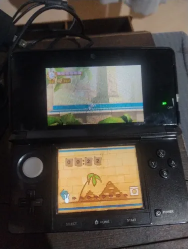 Nintendo 3DS Preto + 2 Jogos Originais ?