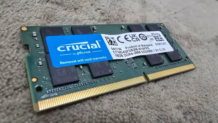 Memória RAM Crucial 16GB DDR4 2666MHz Notebook