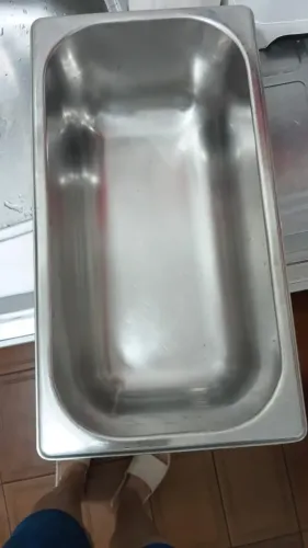 Cubas de inox p/ restaurantes com tampa usada 