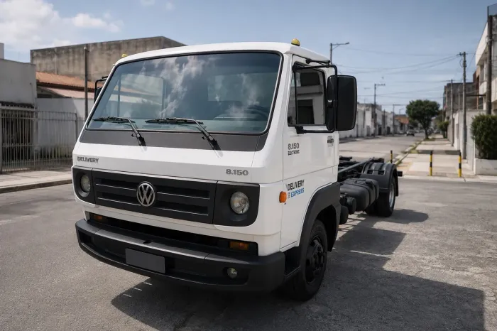 Caminhão VW 8.160 - 2015 No chassi Oportunidade