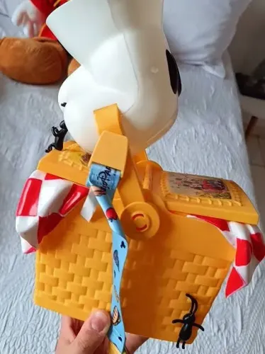 Balde De Pipoca - Cesta De Piquenique - Luva Mickey - Disney