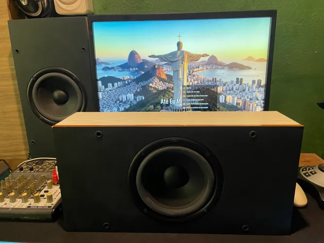 Kit Caixas Jamo 400w THX Dinamarquesas e Amplificador NCA50 