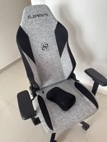 Cadeira Gamer / De Escritório Premium Elements Lunari (Tecido Knit)