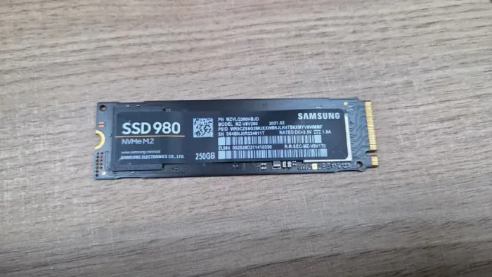 SSD NVME 250GB SAMSUNG