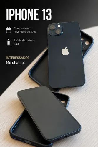 VENDO IPHONE 13 128gb em otimo estado de conservação