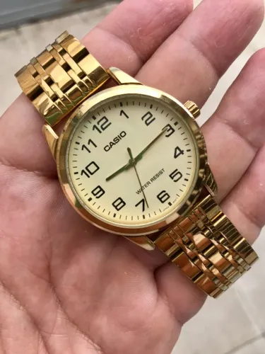 Relógio CASIO masculino MTP-V001G-9B