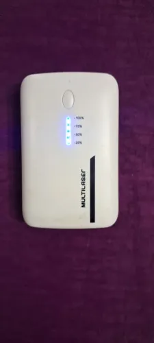 Carregador Portatil Power Bank 4.500mAh Multilaser 3.7V 16.65Wh