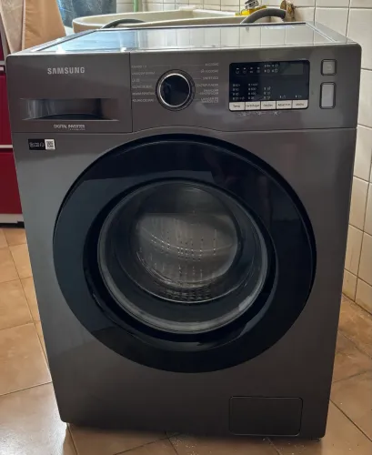 LAVADORA SAMSUNG DIGITAL INVERTER inox 11 kg com nota fiscal da compra de Jan/24