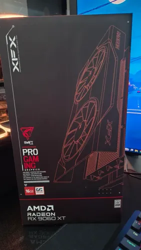 (Lacrada) RX 9060 XT 16GB XFX OC Gaming Dual Fan 9060XT 16 GB Radeon AMD