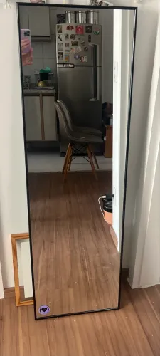 Espelho Moldura preta slim VENDER HOJE