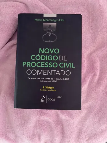 Livro Novo código de Processo Civil Comentado - Misael Montenegro Filho
